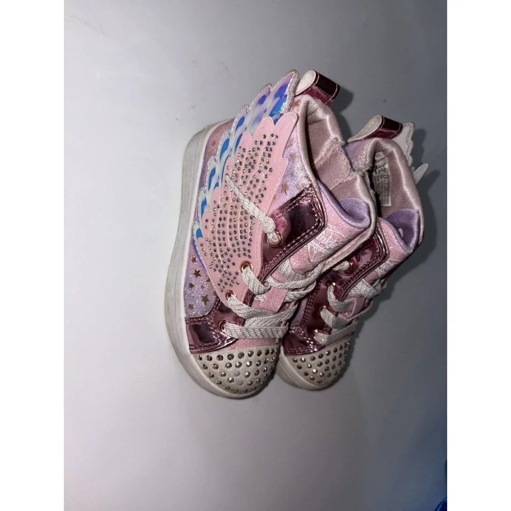 Skechers Little Kid TWI-Lites 2.0-Wingsical WIS Sneaker Size 8‎
